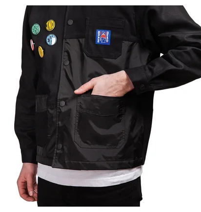 Brain Dead Paneled Chore Coat (Schwarz)