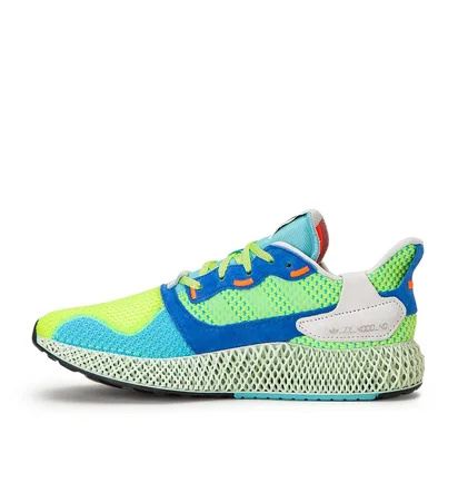adidas ZX 4000 4D (Gelb / Grün / Blau)