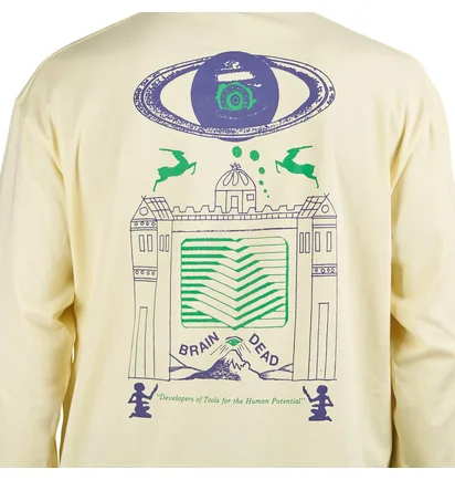 Brain Dead New Dimensions Long Sleeve (Gelb / Multi)