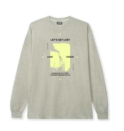 Ignored Prayers Lets Get Lost Longsleeve (Beige)