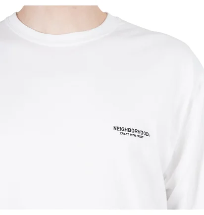 Neighborhood Classic / C-Crew Longsleeve (Weiß)