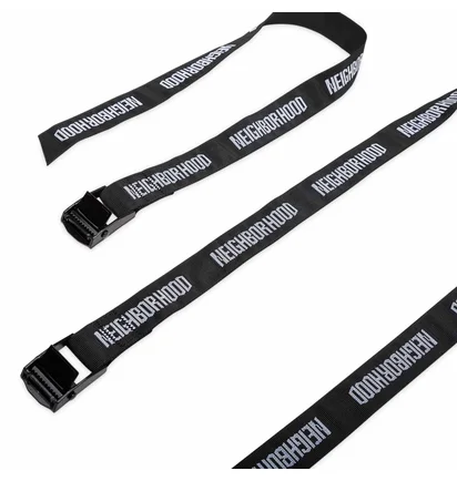 Neighborhood Lashing Belt (Schwarz / Weiss)