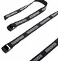 Neighborhood Lashing Belt (Schwarz / Weiss)