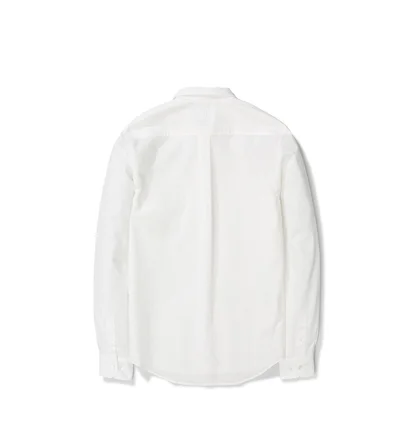 Norse Projects Osvald Seersucker (Weiß)