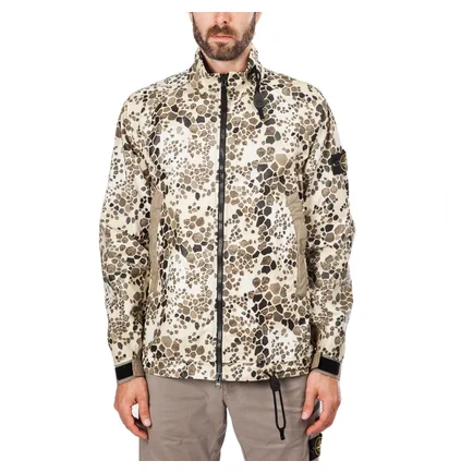 Stone Island Alligator Camo Light Cotton - Nylon Rep (Beige)