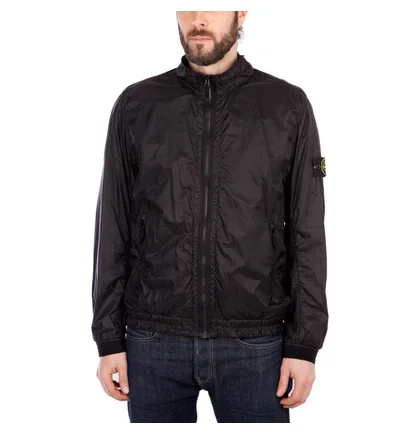Stone Island Capi Spalla Ottanio Jacket (Schwarz)