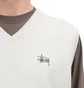 Stüssy Fleece Vest (Cream)