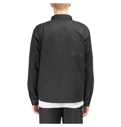 Stüssy Zip Up Work Shirt (Schwarz)