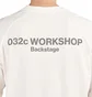 032c Backstage Raglan Longsleeve T-Shirt (Weiss)