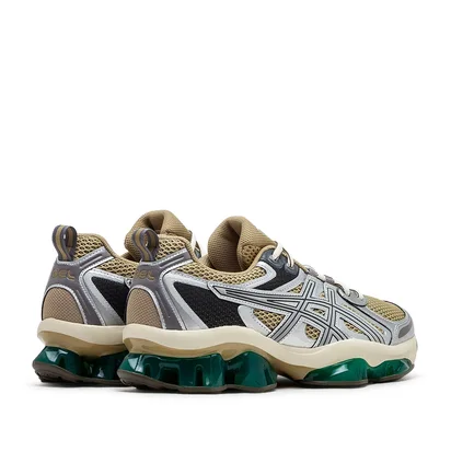 Asics Gel Quantum Kinetic (Beige / Silber / Grün)