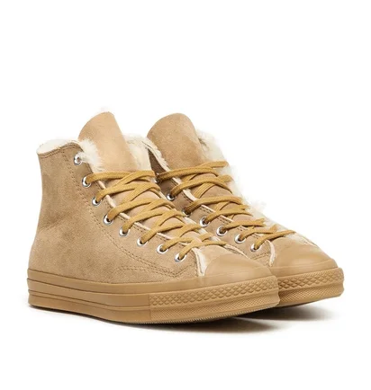 Converse Chuck 70 Hi 'Shearling' (Braun)