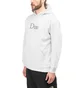 Dime Scribble Classic Logo Hoodie (Hellgrau)