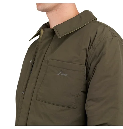 Dime Reversible Insulated Jacket (Oliv / Beige)