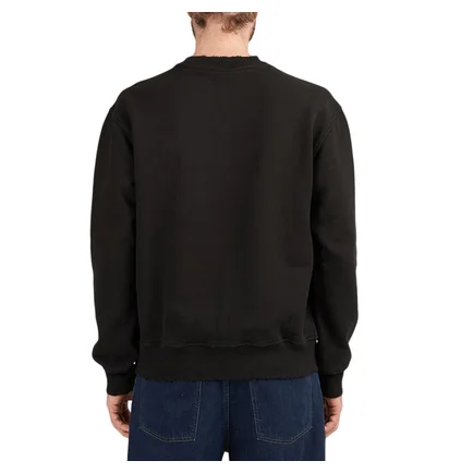 Han Kjobenhavn Distressed Crew Logo (Schwarz)