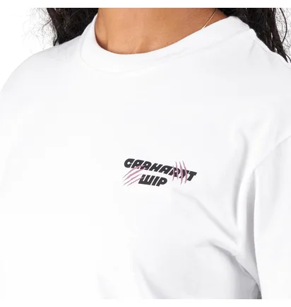 Carhartt WIP W' S/S Wiptopia T-Shirt (Weiss)