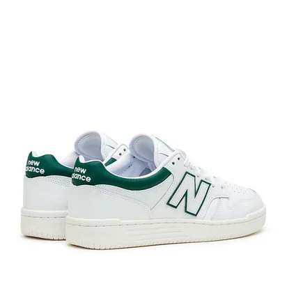 New Balance BB480 LGT (Weiß / Grün)