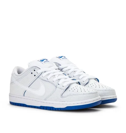 Nike SB Dunk Low Pro Premium (Weiss / Blau)