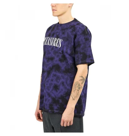 Pleasures Aroma Crystal Dye T-Shirt (Lila / Schwarz)