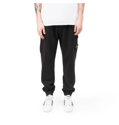 Stone Island Fleece Pants (Schwarz)