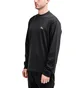 Stüssy Mock Longsleeve Crew (Schwarz)