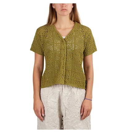 Stüssy Samira Crochet Top (Avocado)