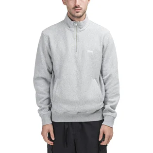 Stüssy Stock Fleece Mock (Grau)