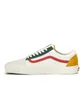 Vans OG Old Skool LX (Weiss / Rot / Grün)