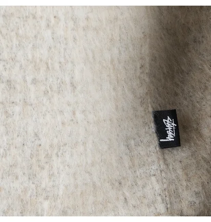 Stüssy Speckled Wool CPO Shirt (Beige)