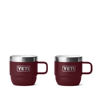 Yeti Rambler Stackable Mugs 6oz (Weinrot)