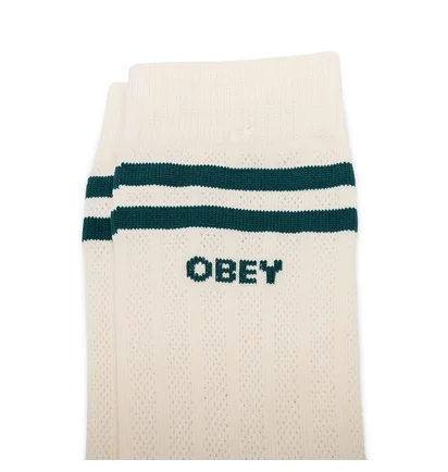 Obey Soccor Socks (Beige / Grün)