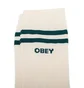 Obey Soccor Socks (Beige / Grün)