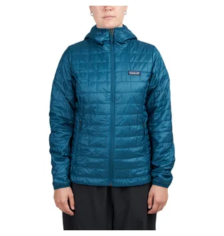 Patagonia WMNS Nano Puff Hoody (Blau)