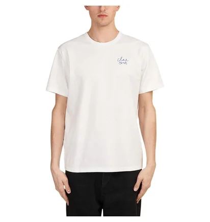 Clae x Lucas Beaufort T-Shirt (Weiß / Blau)