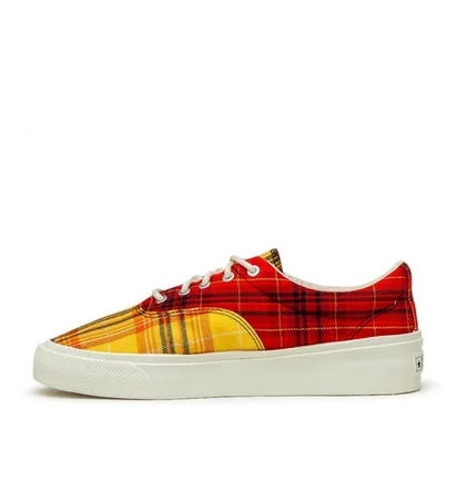 Converse Skid Grip OX 'Twisted Plaid' (Grün / Multi)