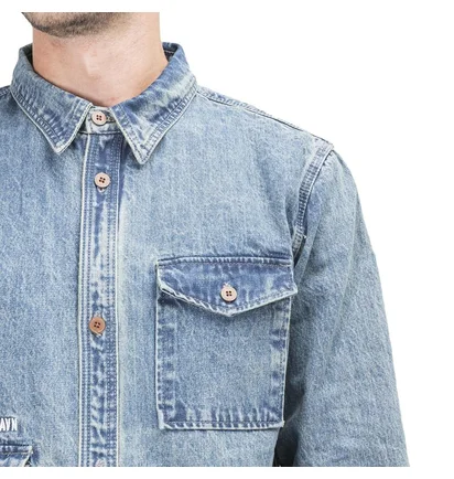 Han Kjobenhavn Army Shirt (Denim)