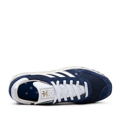 adidas x Pop Trading Company TRX (Navy / Weiß)