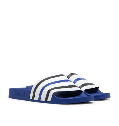 adidas Adilette (Blau / Schwarz / Weiß)