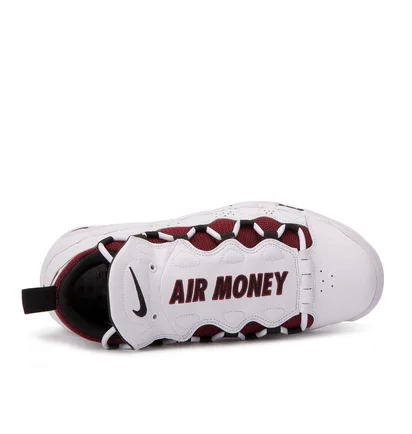 Nike Air More Money (Weiß / Schwarz / Rot)