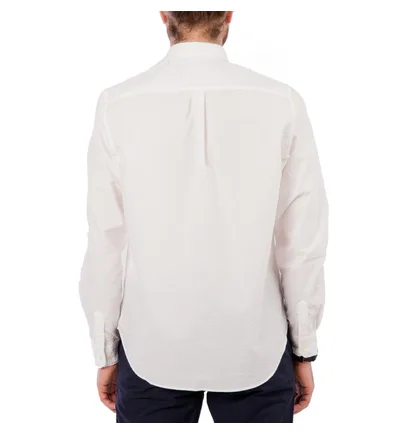Norse Projects Osvald Seersucker (Weiß)