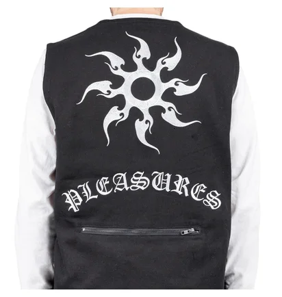 Pleasures Strike Vest (Schwarz)
