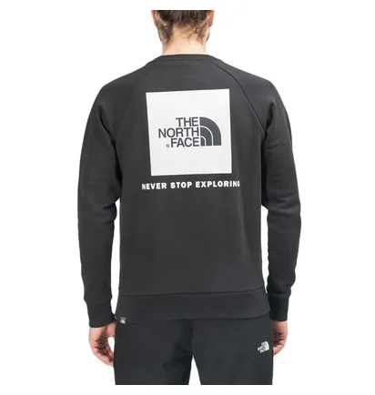 The North Face Raglan Redbox Crewneck (Schwarz)