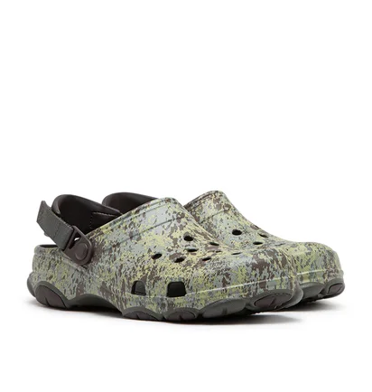 Crocs All Terrain Moss Clog (Oliv / Multi)