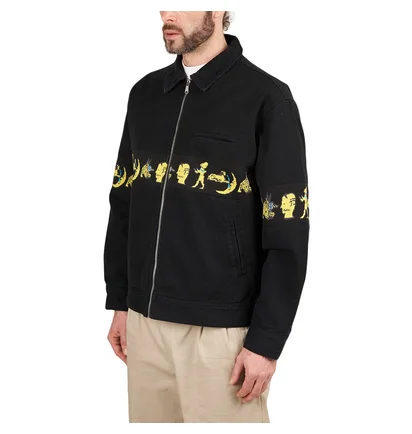 Brain Dead Egyptian Canvas Jacket (Schwarz)