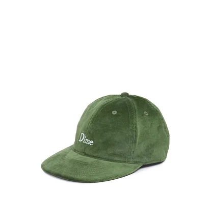 Dime Classic Logo Corduroy Cap (Grün)