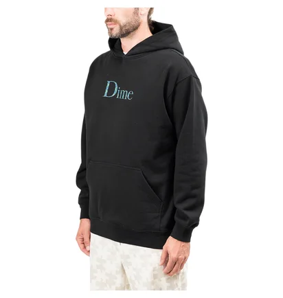 Dime Classic Plaid Hoodie (Schwarz)