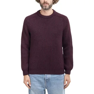 Edwin Roni Crew Sweater (Pflaume)
