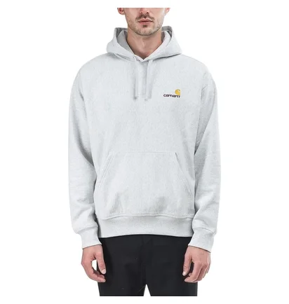 Carhartt WIP American Script Hoodie (Hellgrau)