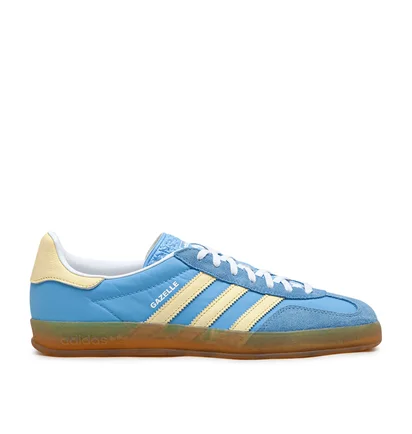 adidas WMNS Gazelle Indoor (Blau / Gelb)