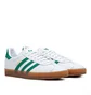 adidas Gazelle (Weiß / Grün / Gum)