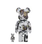Medicom 100% + 400% Jackson Pollok Studio Splash Be@rbrick Toy